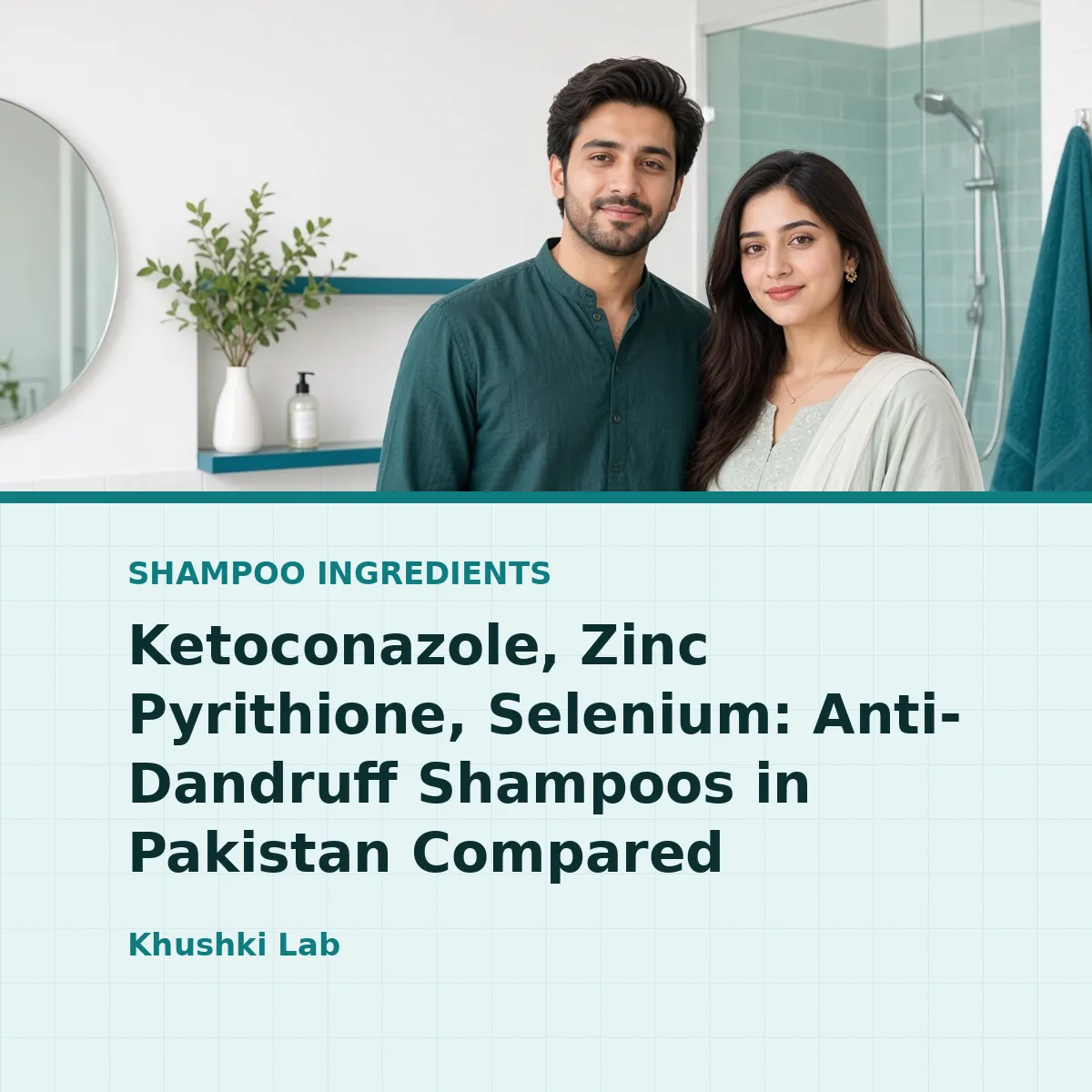 Ketoconazole, Zinc Pyrithione, Selenium: Anti-Dandruff Shampoos in Pakistan Compared